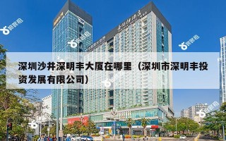 深圳沙井深明丰大厦在哪里（深圳市深明丰投资发展有限公司）