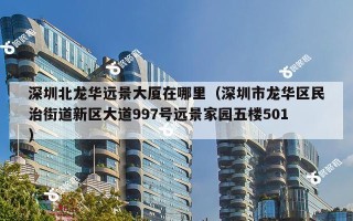 深圳北龙华远景大厦在哪里（深圳市龙华区民治街道新区大道997号远景家园五楼501）