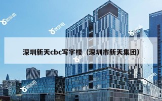 深圳新天cbc写字楼（深圳市新天集团）