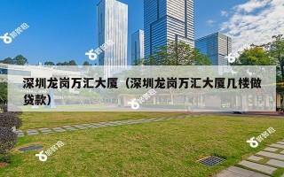 深圳龙岗万汇大厦（深圳龙岗万汇大厦几楼做贷款）