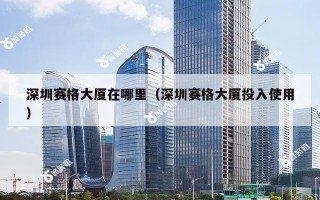 深圳赛格大厦在哪里（深圳赛格大厦投入使用）