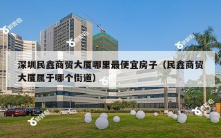 深圳民鑫商贸大厦哪里最便宜房子（民鑫商贸大厦属于哪个街道）