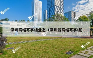 深圳高端写字楼业态（深圳最高端写字楼）