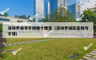 深圳罗湖写字楼哪个便宜（深圳罗湖区高档写字楼）