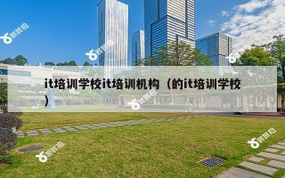 it培训学校it培训机构（的it培训学校）