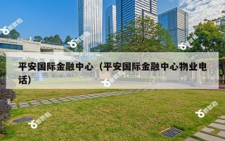 平安国际金融中心（平安国际金融中心物业电话）