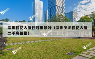 深圳桂花大厦住哪里最好（深圳罗湖桂花大厦二手房价格）