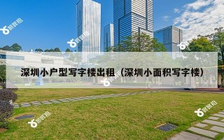 深圳小户型写字楼出租（深圳小面积写字楼）