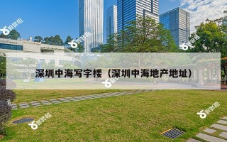 深圳中海写字楼（深圳中海地产地址）