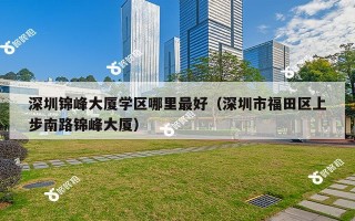 深圳锦峰大厦学区哪里最好（深圳市福田区上步南路锦峰大厦）