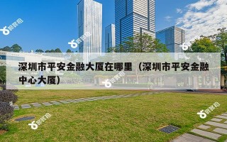 深圳市平安金融大厦在哪里（深圳市平安金融中心大厦）