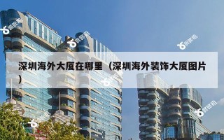 深圳海外大厦在哪里（深圳海外装饰大厦图片）