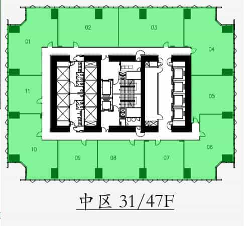 汉国中心深圳写字楼商业租赁-第4张图片-深圳楼盘简介