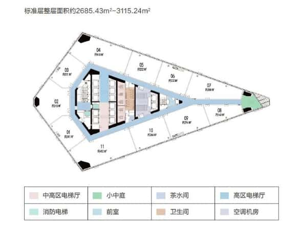 华侨城 OCT TOWER华侨城大厦 写字楼租赁-第9张图片-深圳楼盘简介