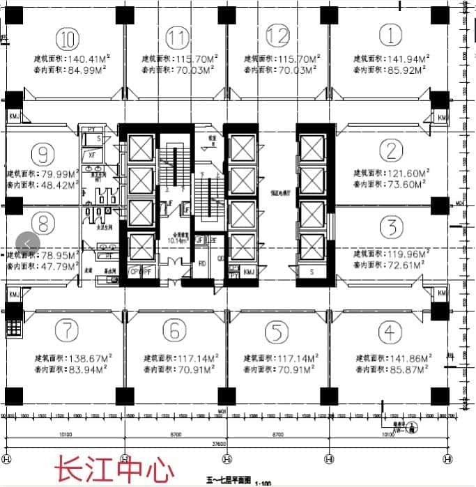 长江中心写字楼租赁  深圳北中心商务标杆-第2张图片-深圳楼盘简介